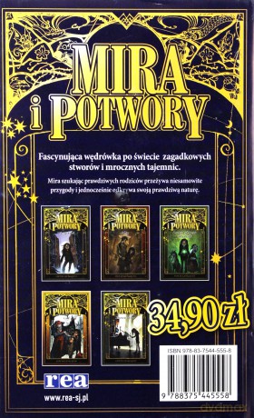 Mira i potwory PAKIET [KSIĄŻKA]