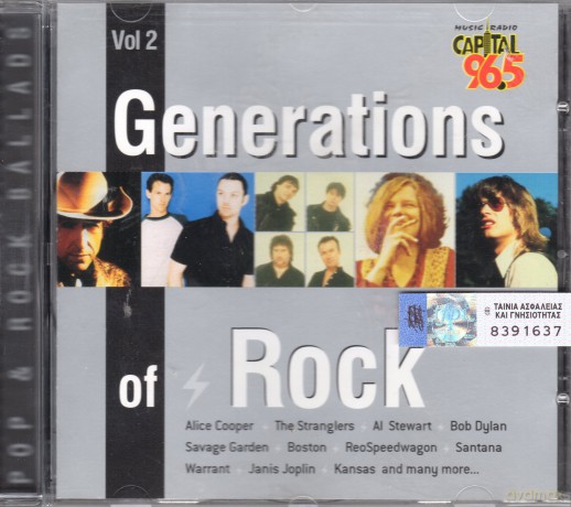 Generations of Rock Vol 2 [CD]