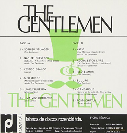 The Gentlemen: Gentlemen [CD]