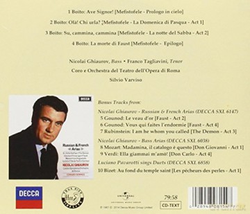 Nicolai Ghiaurov: Ghiaurov in Boito's Mefistofele [CD]