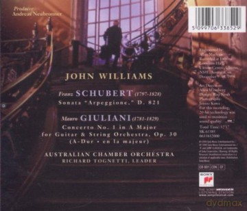 John Williams: Giuliani: Guitar Concerto Etc [CD]