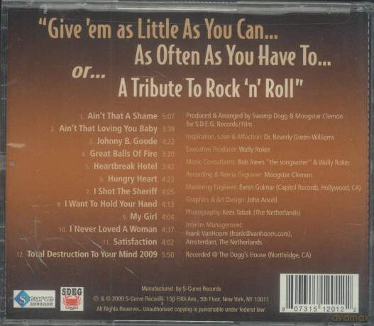 Swamp Dogg: Give Em as Little as You Can [CD]