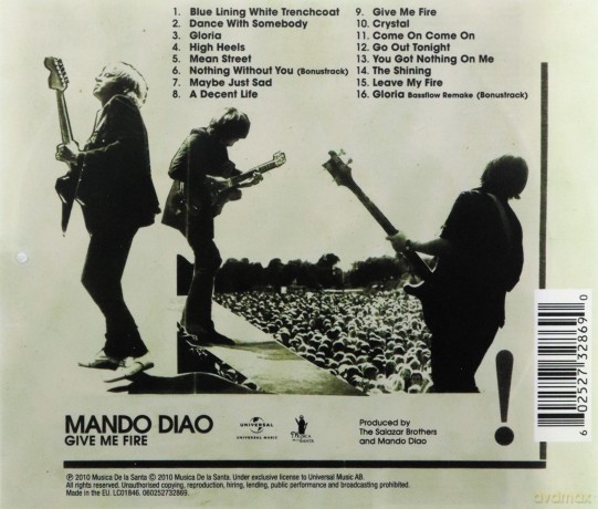 Mando Diao: Give Me Fire [CD]