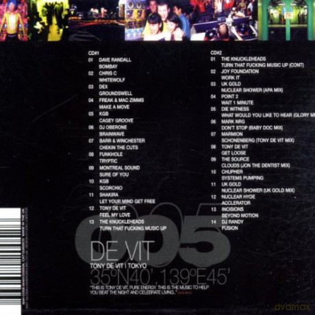 Global Underground 5: Tony De Vit in Tokyo [2CD]