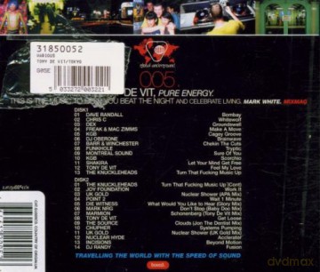Tony De Vit: Global Underground 5: Tony De Vit Live In Tokyo [CD]