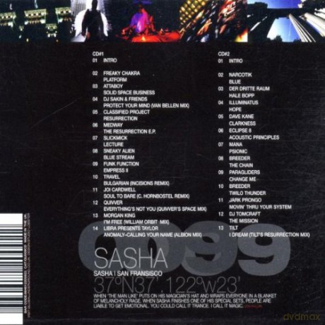Global Underground 9: Sasha in San Francisco [2CD]