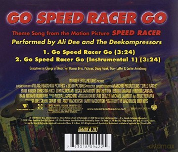 Ali Dee And The Deekompressors: Go Speed Racer Go [CD]