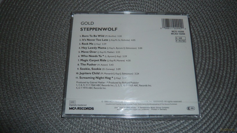 Steppenwolf: Gold [CD]
