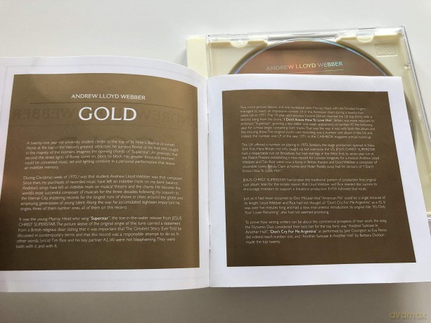 Andrew Lloyd Webber: Gold-the Definitive.. [CD]