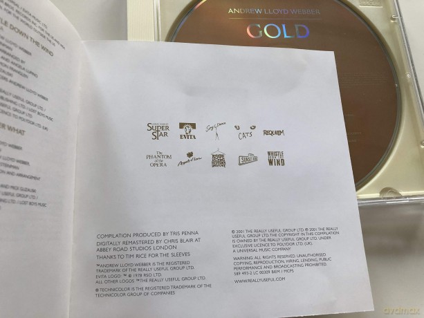 Andrew Lloyd Webber: Gold-the Definitive.. [CD]