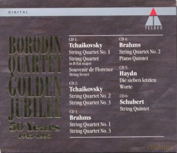 Borodin Quartet: Golden Jubilee 1945-1995 [6CD]
