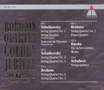 Borodin Quartet: Golden Jubilee 1945-1995 [6CD]