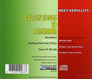 Kees Versluys: Golden Songs To.. -Ep- [CD]