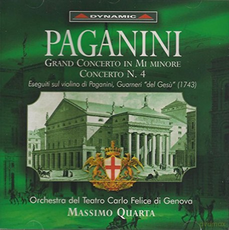 Paganini: Grand Concerto no.4 [CD]
