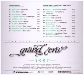 Grand Cru 2007 [CD]