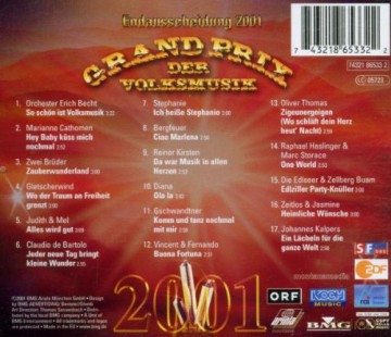 Grand Prix Der Volksmusik [CD]