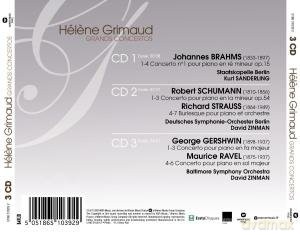 Helene Grimaud: Grands Concertos Pour Piano [3CD]