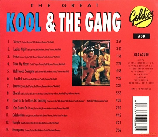 Kool & The Gang: Great Kool &Gang Live [CD]