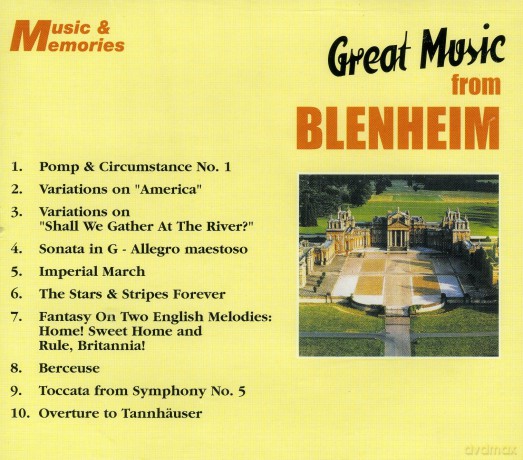 Great Music From Blenheim - the Magnificent Palace Organ [CD]