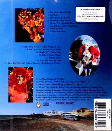 The Adventures of Priscilla, Queen of the Desert soundtrack (Priscilla, królowa pustyni) [CD]