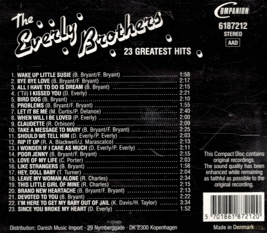 The Everly Brothers: Greatest [CD]