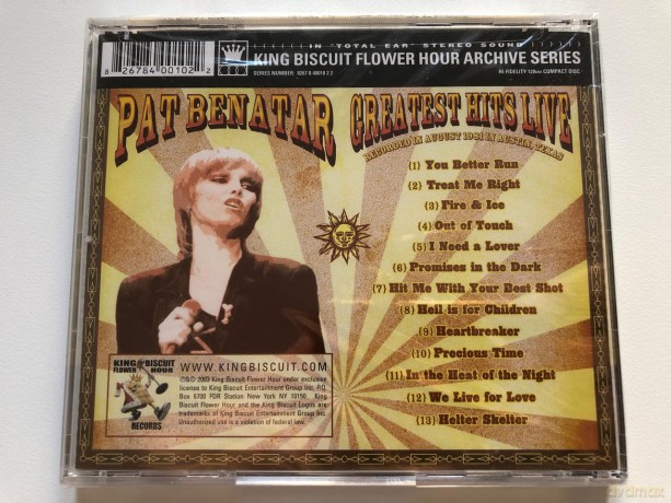 Pat Benatar: Greatest Hits Live [CD]