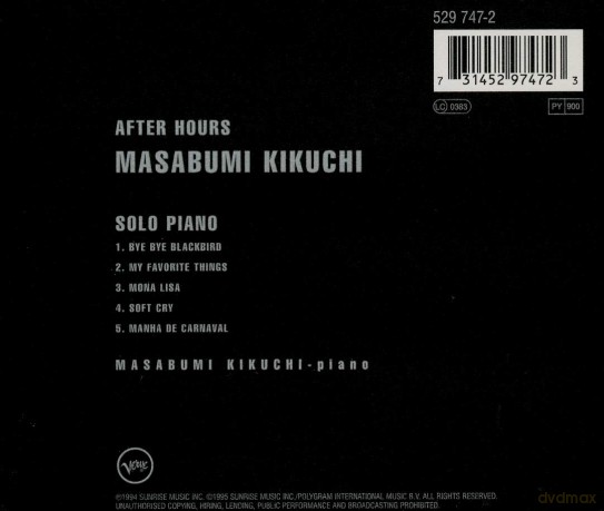 Masabumi Kikuchi: Greatest Hits Live In London [CD]