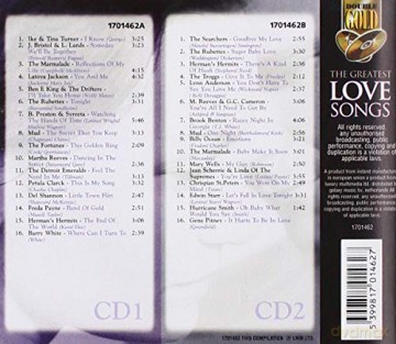 Greatest Love Songs [2CD]