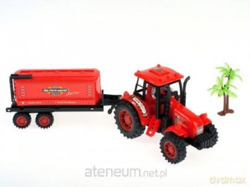 Traktor z Przyczepą 12cm [ZABAWKA]