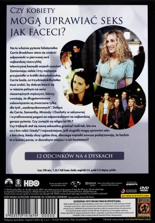 Seks w wielkim mieście sezon 1 [4DVD]