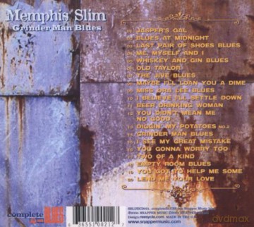 Memphis Slim: Grinder Man Blues [CD]