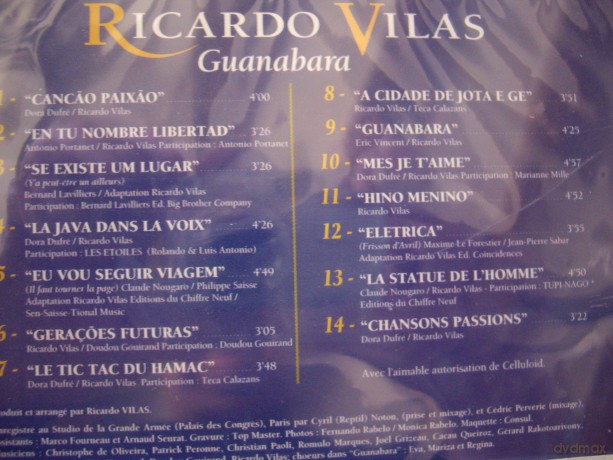 Ricardo Vilas: Guanabara [CD]
