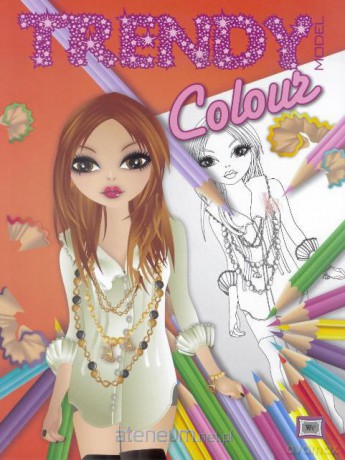 Trendy model - Colur (czerwona) [KSIĄŻKA]