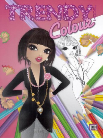 Trendy Model - Colur (różowy) [KSIĄŻKA]
