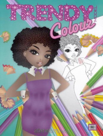 Trendy Model - Colur (zielona) [KSIĄŻKA]