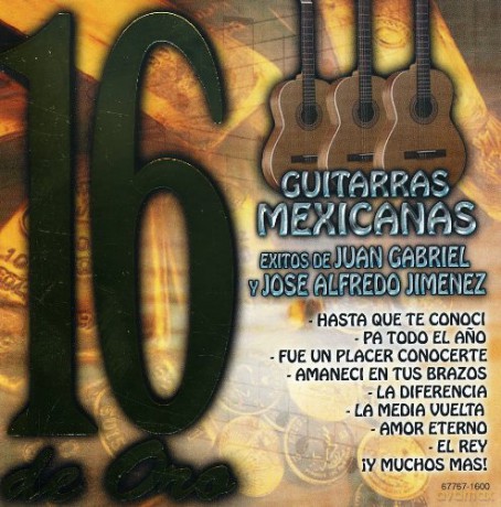 Guitarras Mexicanas: Guitarras Mexicanas: 16 De Oro [CD]