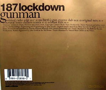 187 Lockdown: Gunman [CD]