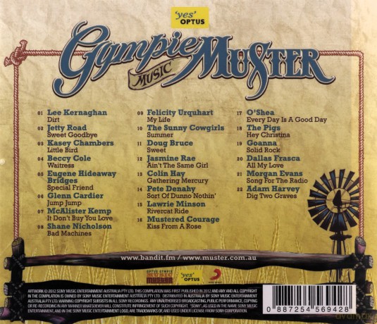 Gympie Music Muster 2012 [CD]