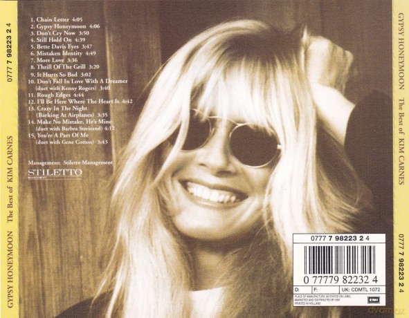 Kim Carnes: Gypsy Honeymoon: The Best of Kim Carnes [CD]