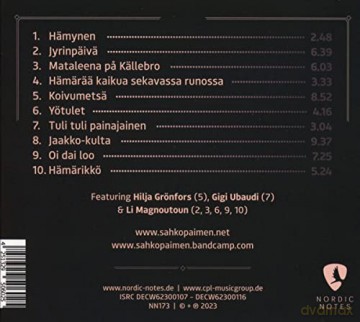 Sahkopaimen: Hamara [CD]