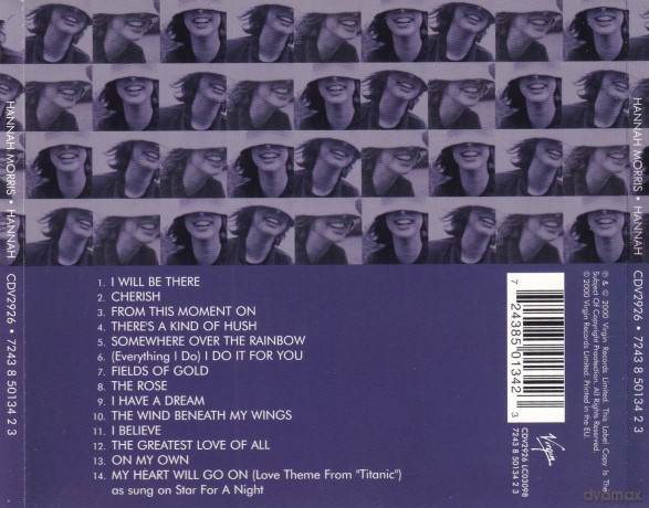 Hannah Morris: Hannah [CD]