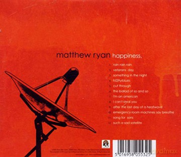 Matthew Ryan: Happiness [CD]