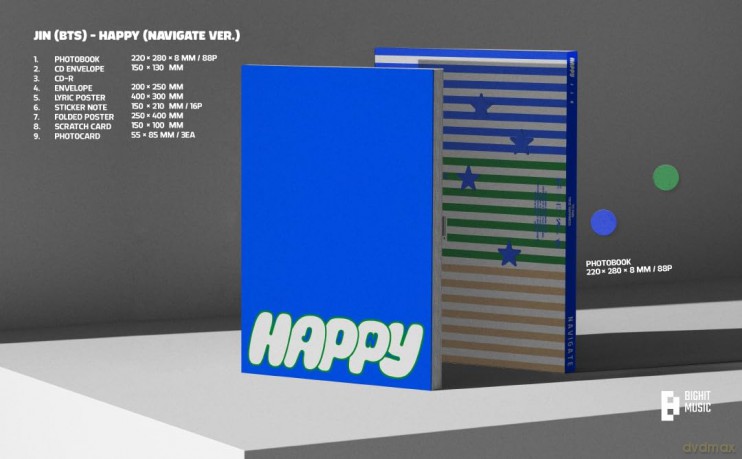 Jin (Bts): Happy [CD]