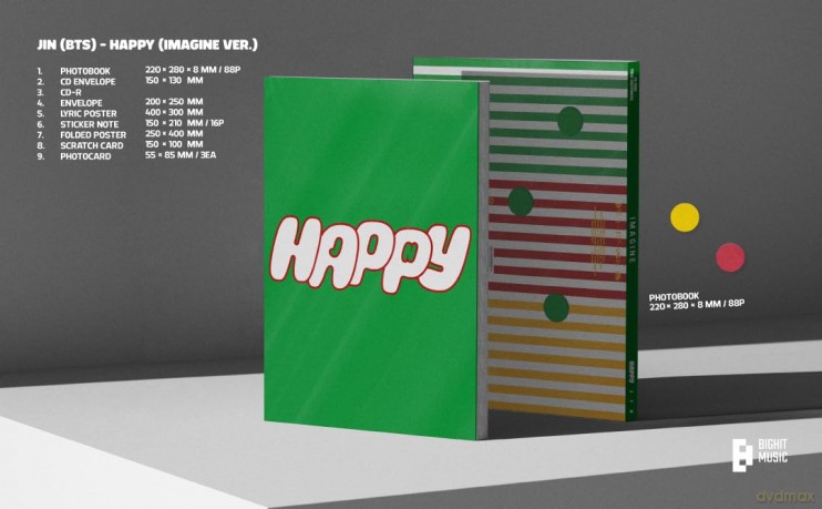 Jin (Bts): Happy [CD]