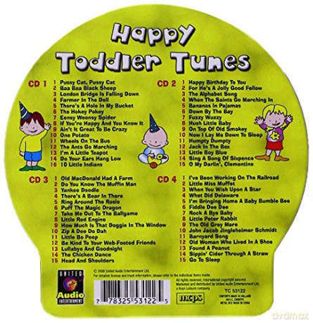Happy Toddler Tunes [4CD]