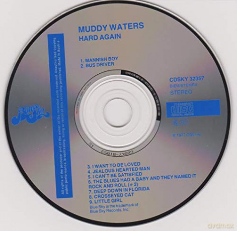 Muddy Waters: Hard Again [CD]