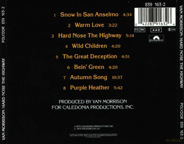 Van Morrison: Hard Nose the Highway [CD]