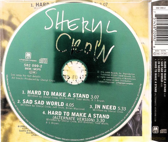 Sheryl Crow: Hard To Make A Stand [CD]