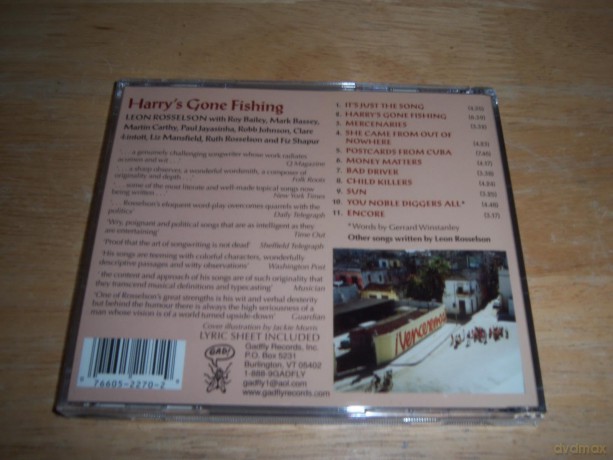 Leon Rosselson: Harry's Gone Fishing [CD]