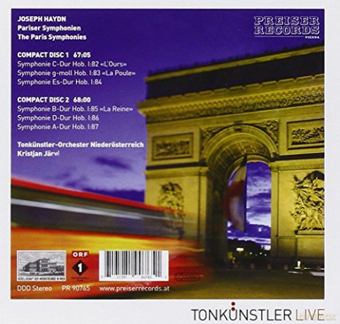 J. Haydn: Haydn: The Paris Symphonies [2CD]